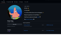 Featured image of post My Github homepage